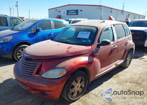 2005 Chrysler Pt Cruiser Limited from USA, damaged, VIN 3C8FY68B55T544854